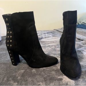 Black Bootie heels size 9